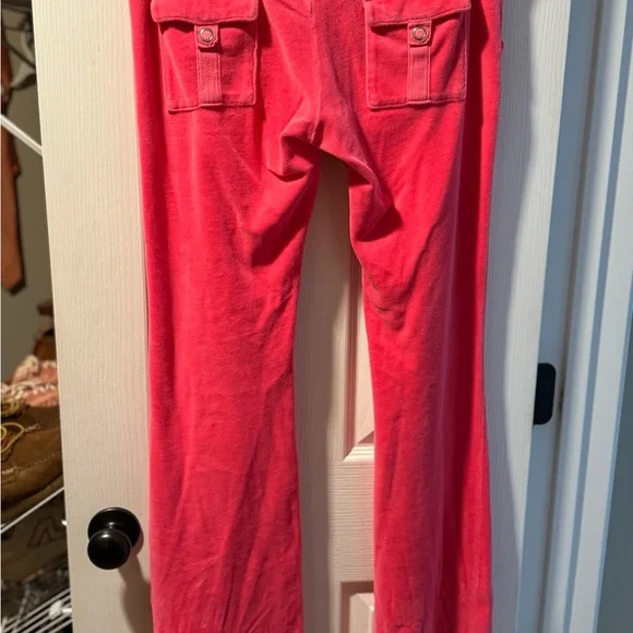 Juicy Pink Velour Jacket and Pants Set - Picture 9 of 9